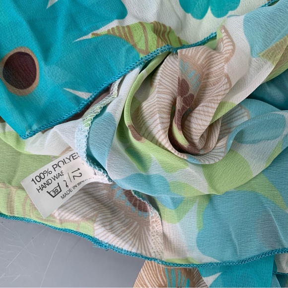 John Zack ASOS Floral Chiffon Camisole Babydoll Top 12 - Picture 3 of 9